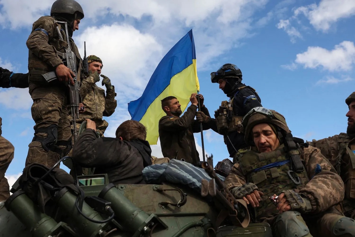Ukrainian soldiers army