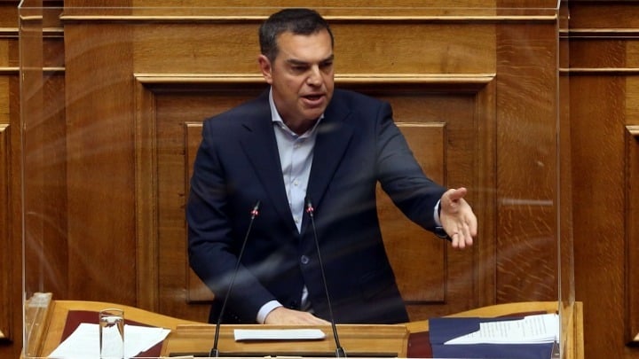 SYRIZA Alexis Tsipras Mitsotakis