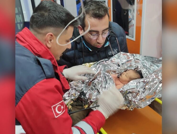 turkey earthquake baby rescue