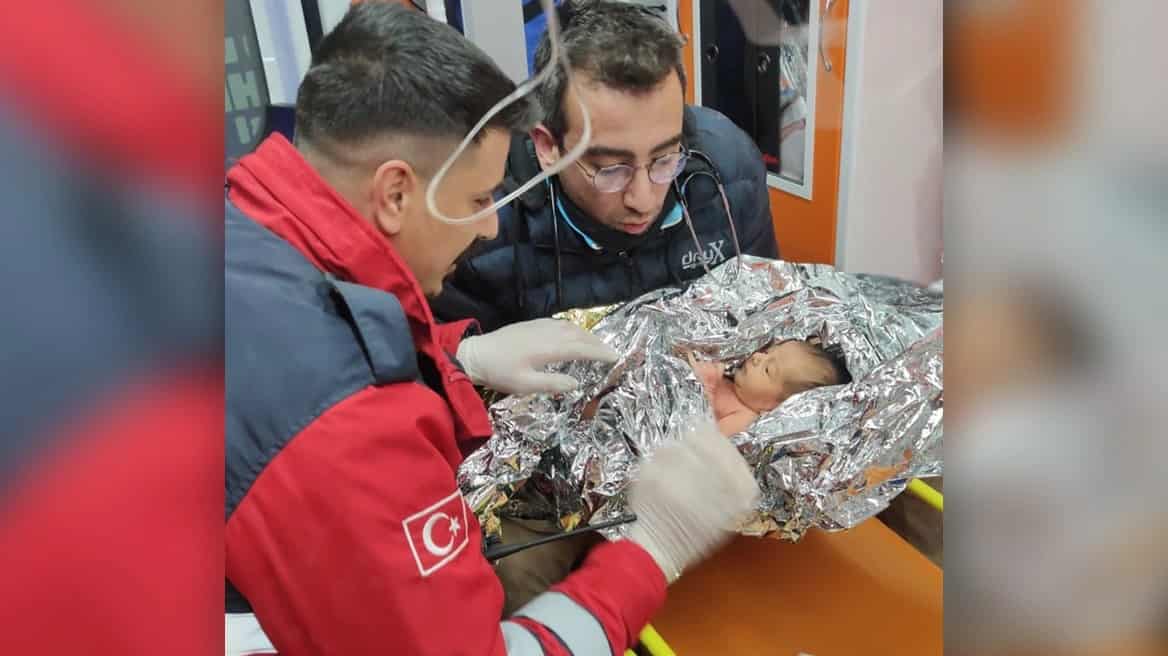 turkey earthquake baby rescue