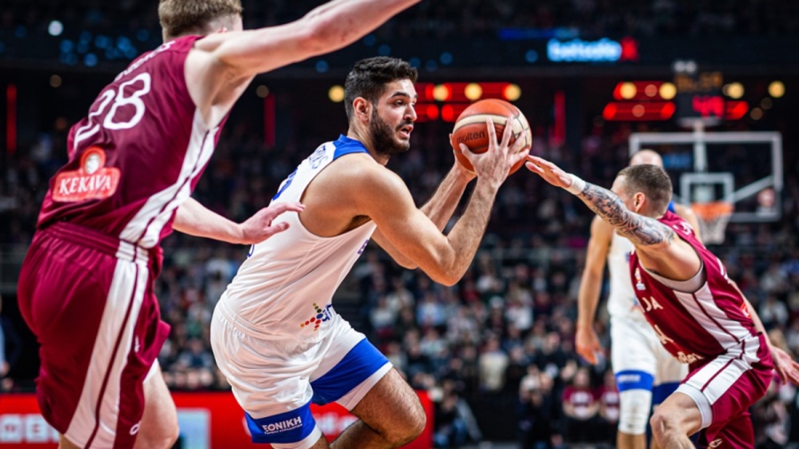 Grieķija iekļuva FIBA ​​Pasaules kausa tiesā pat pēc zaudējuma Latvijai