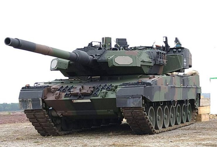 Leopard tanks greece