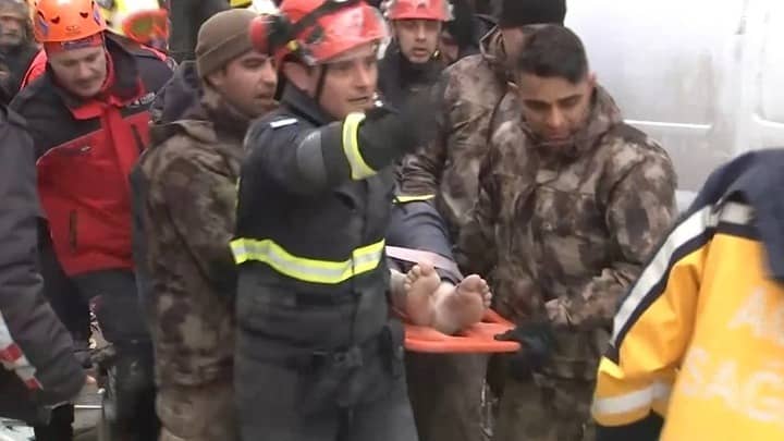 EMAK has rescued 5 individuals in Hatay, recovered the bodies of another 5, Fire Brigade says