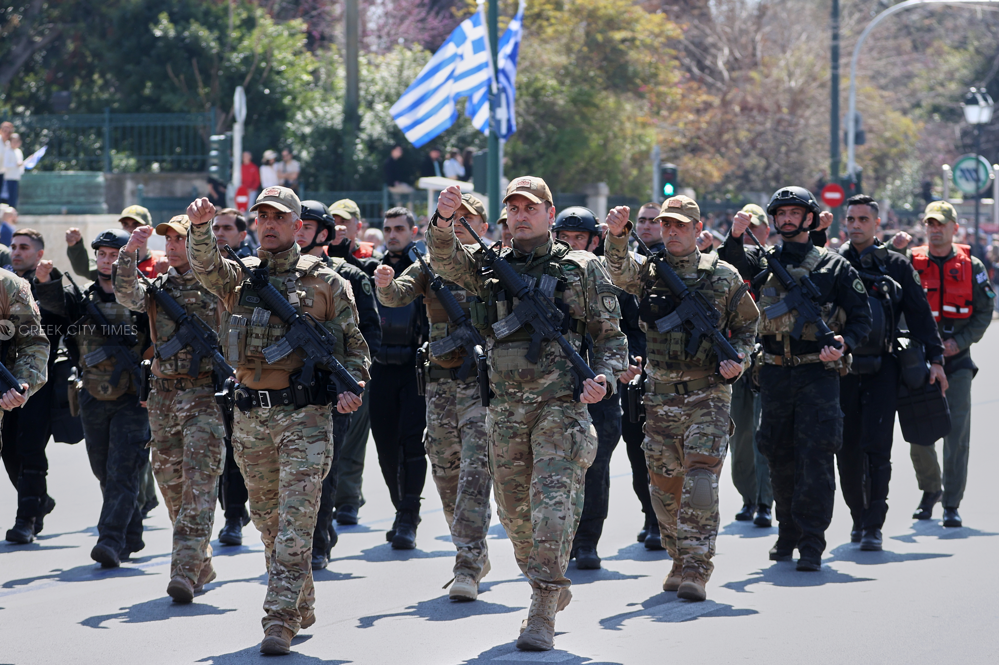 Greek Independence Day military Parade March 25 2023