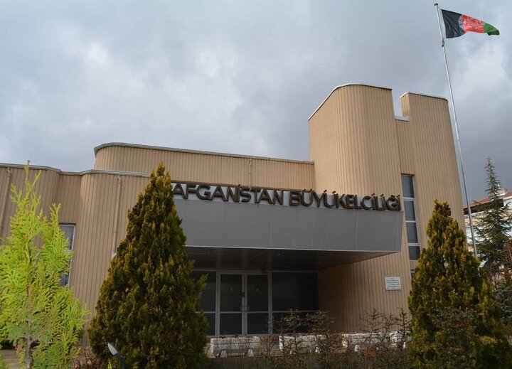 Afghani Embassy in Turkey Taliban