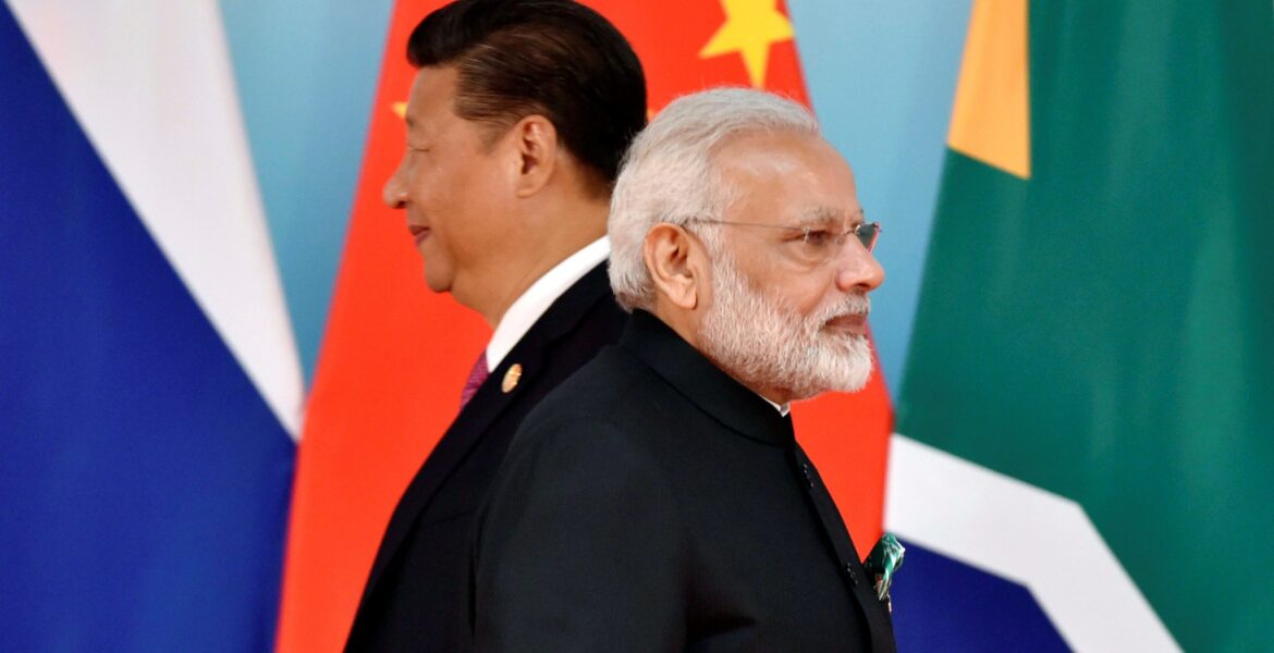 China India Chinese President Xi Jinping Indian Prime Minister Nahrendra Modi