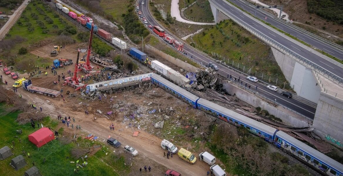 train collision February 28, 2023. Larissa