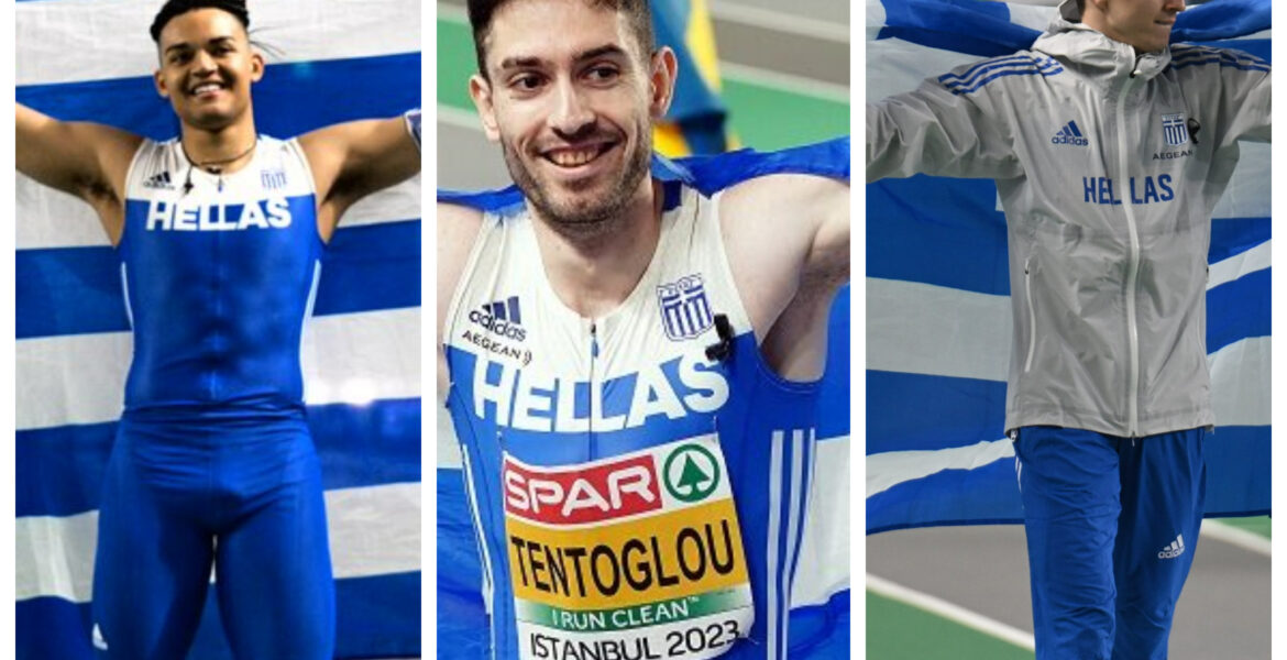 Greece won three medals at the Indoor Track Field Europeans in Istanbu
