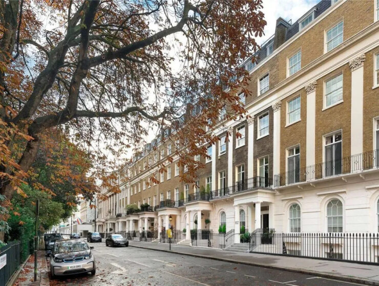 The townhouse is one of 12 garden-facing freehold houses on Eaton Square (Alex Winship Photography)