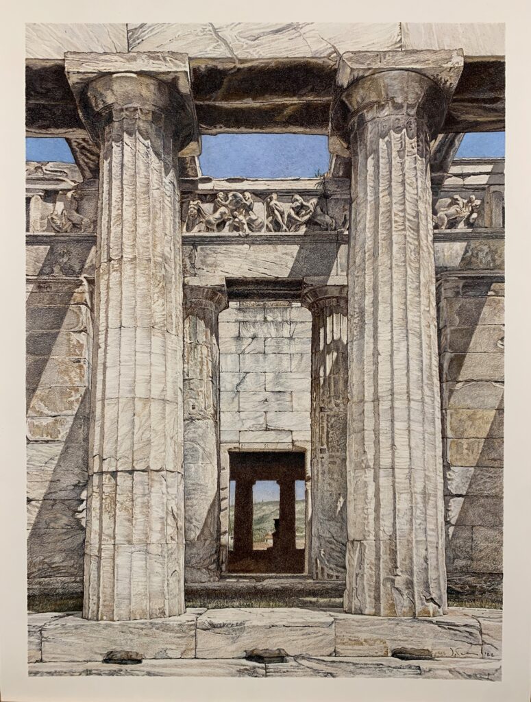 1 Temple of Hephaestus by John Yanni Fotiadis courtesy of the artist