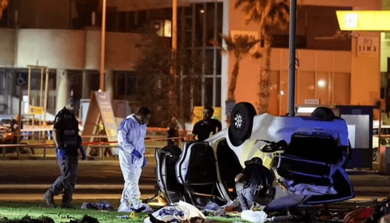 An Italian tourist has been killed and several people injured in a terror attack in Tel Aviv