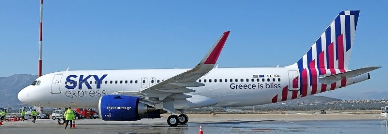 Greece's SKY Express takes delivery of first A321neo
