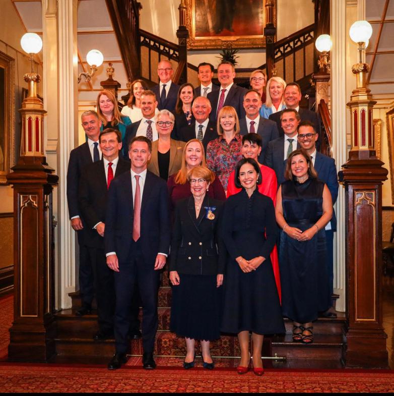 Chris Mins newly electric cabinet will have a historic gender balance with 50% women (excluding the Premier) for the first time in history (with Steve Kamper)