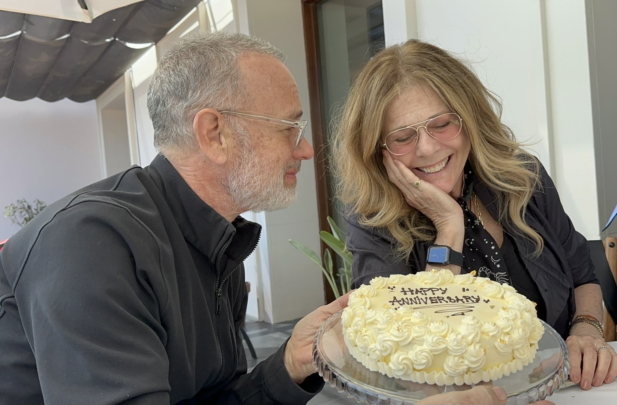 Rita Wilson and Tom Hanks celebrate 35 years of marriage