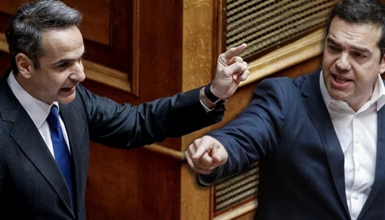 Kyriakos Mitsotakis, Alexis Tsipras, New Democracy, SYRIZA