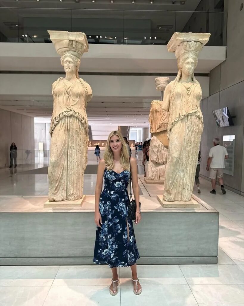 Ivanka Trump Jared Kushner Acropolis Athens