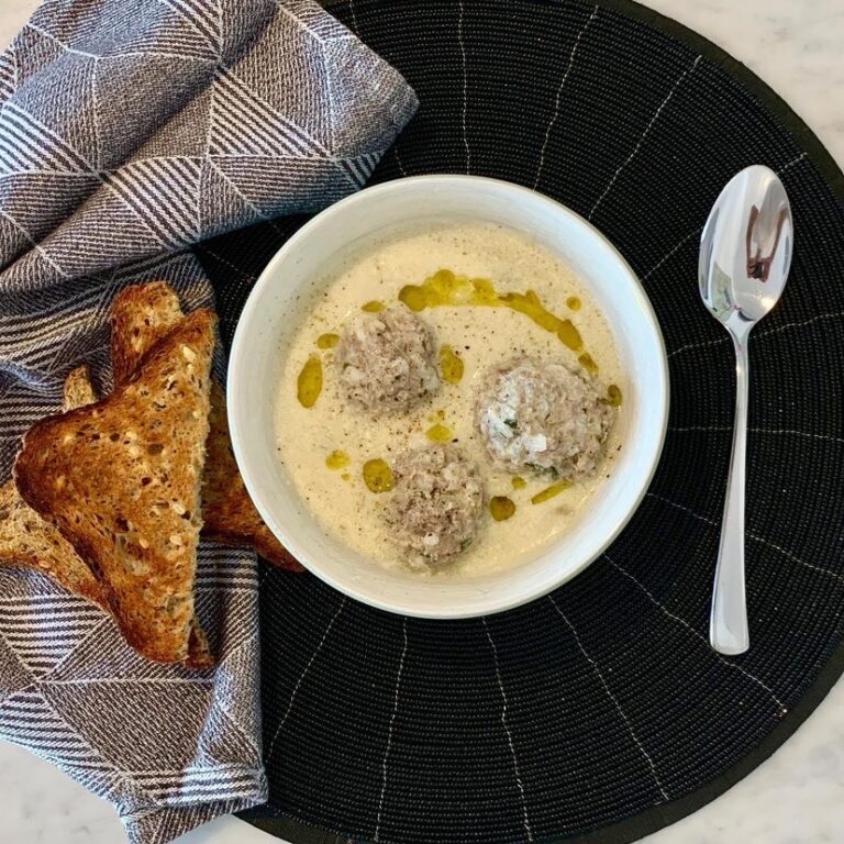 A Taste of Greek Authenticity: Yiouvarelakia Soup Recipe