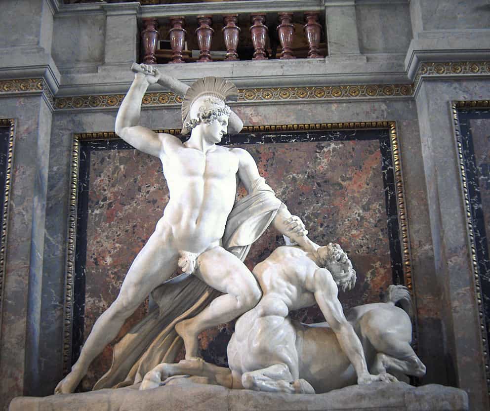 Canova Theseus defeats the centaur Wikipedia