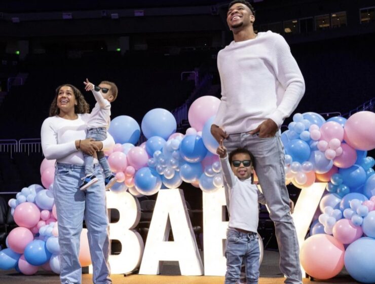 Baby number 3 on the way for Giannis Antetokounmpo and Mariah Riddlesprigger