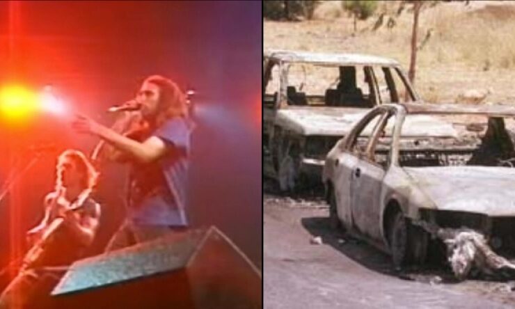 RATM, Rage Against the Machine in Athens on June 14, 2000.