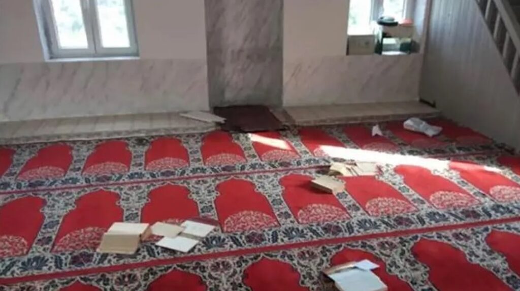 Xanthi mosque ripped Koran Quran