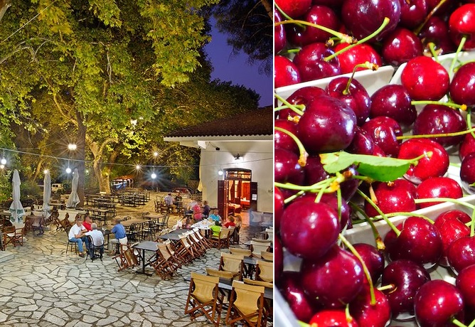 Cherry festival in Metaxochori of Larissa