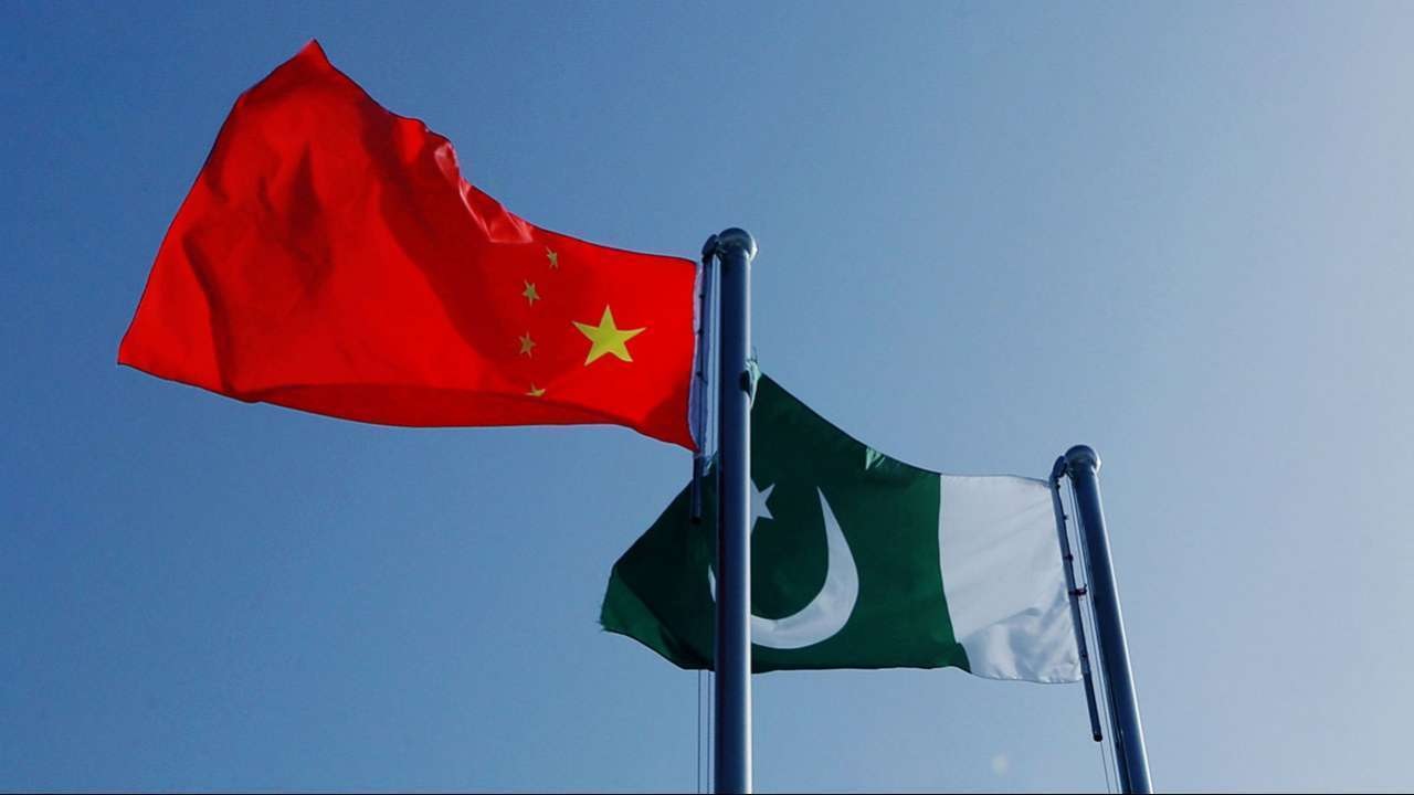 Pakistani Chinese flags, Pakistan China