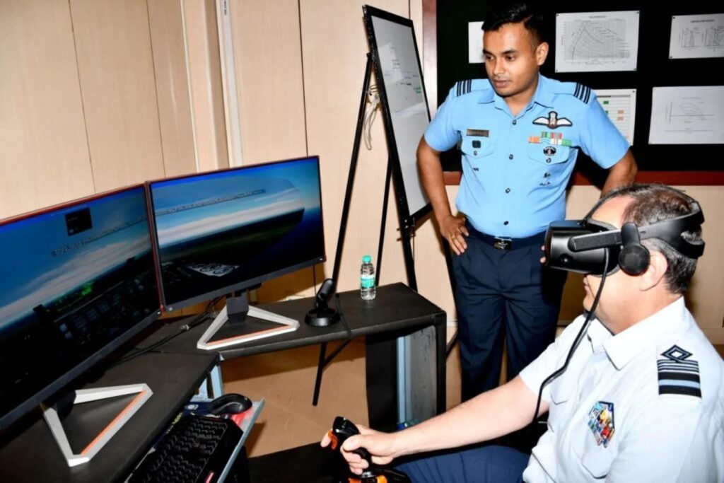 Lt Gen Themistoklis Bourolias Chief of Hellenic Air Force visited ASTE on 13th June. He interacted with senior functionaries and Test Crew at ASTE. Image credits: Air Force Test Pilots School (India).