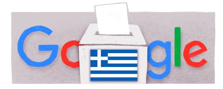 Google Doodle celebrates the National Elections of Greece again