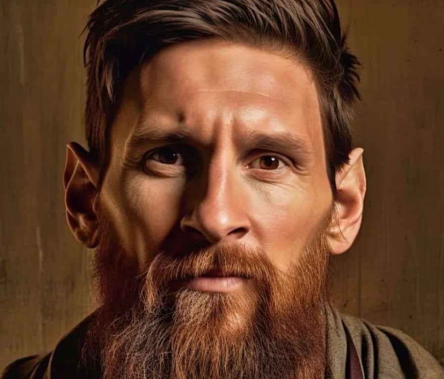 Lionel Messi as a Indian
