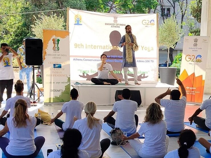 International Yoga Day 2023 in Athens Greece International Day of Yoga 2023