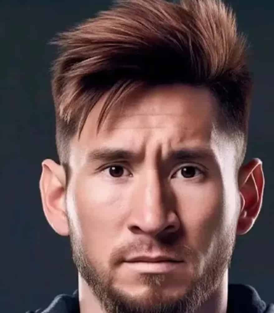 Lionel Messi as a Chinese