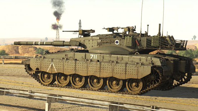 Israels Merkava tanks