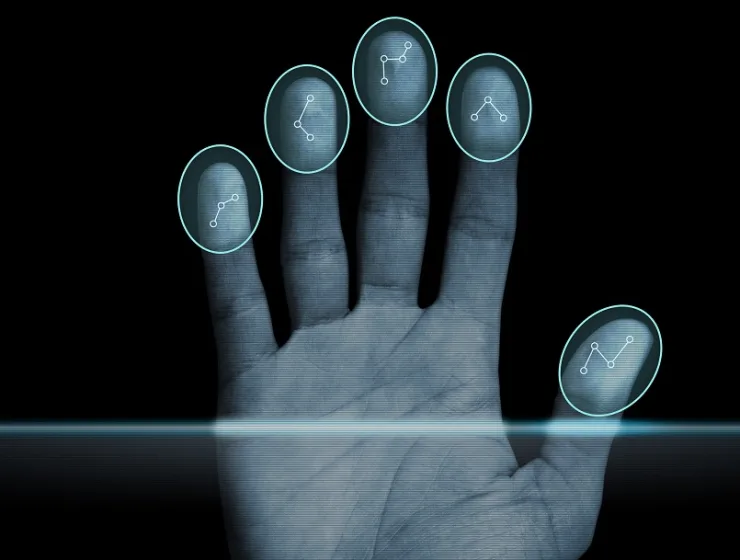 crucialtec has patented a transparent fingerprint scanner