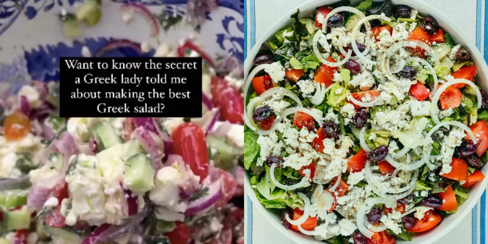 Greek Salad Recipe Creamy