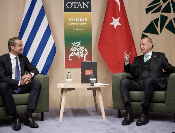 mitsotakis erdogan nato summit vilnius july 2023