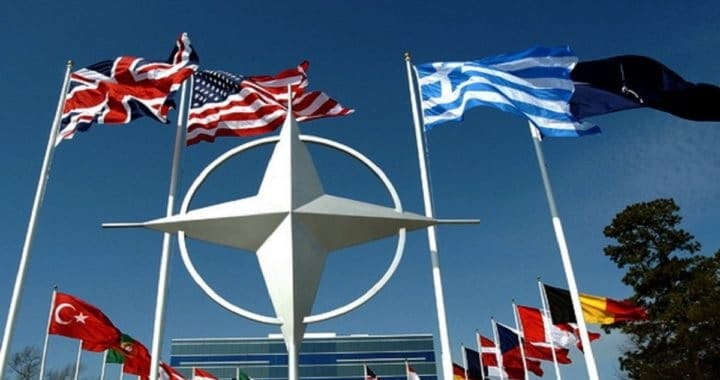NATO Greek flags research