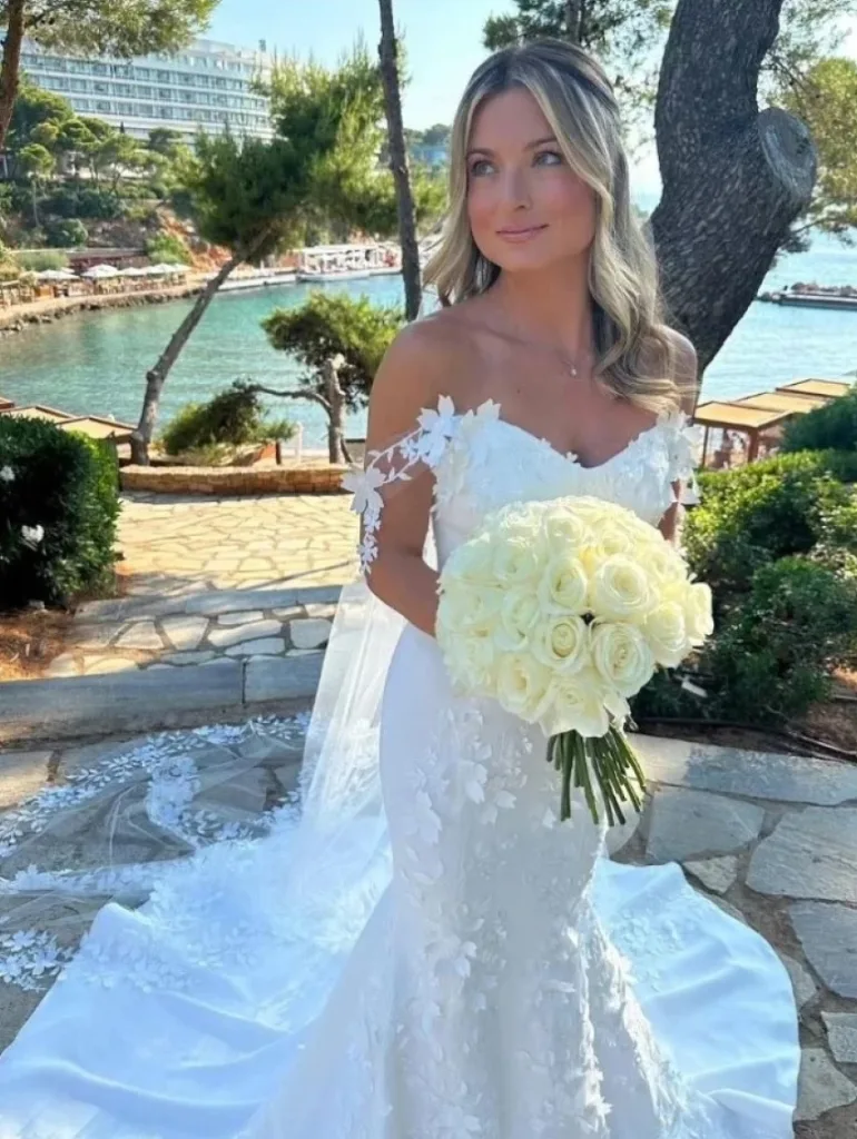 Zara Holland wedding greece 2023