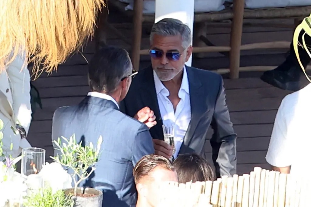George Clooney in Mykonos 2023