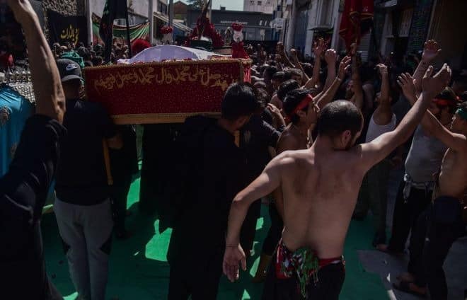 Shiite self-flagellation day of ashura july 29 2023 piraeus