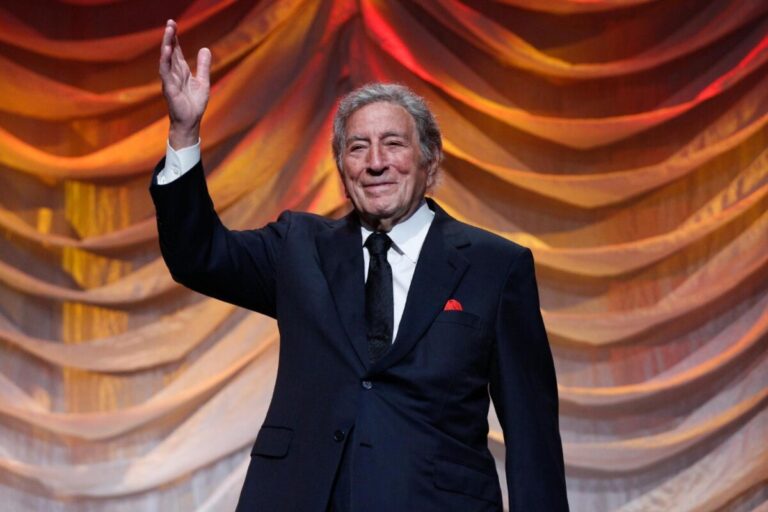 Legendary singer Tony Bennet has died aged 96, his publicist said