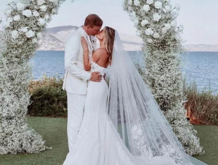 Zara Holland wedding greece 2023