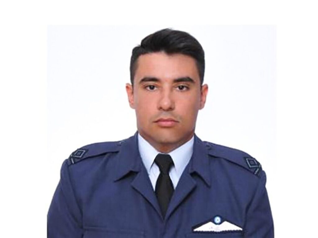 Second Lieutenant Periklis Stefanidis, 27 years old