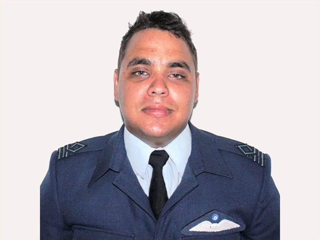 Squadron Leader Christos Moulas, 34 years old
