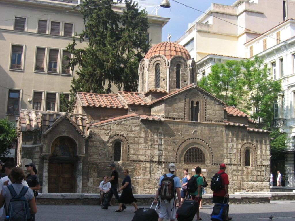 Agios Meletios Church in Athens' Sepolia 
