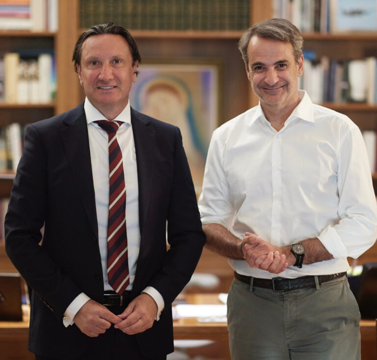 GREEK COMMUNITY OF MELBOURNE PRESIDENT MEETS WITH THE PRIME MINISTER OF GREECE –ANNOUNCES LIFTING OF VOTING RESTRICTIONS FOR GREEK CITIZENS ABROAD