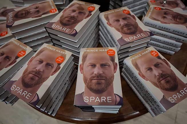 Royal Flush? Prince Harry's Memoir ‘Spare’ Becomes Europe’s Most Dumped Book