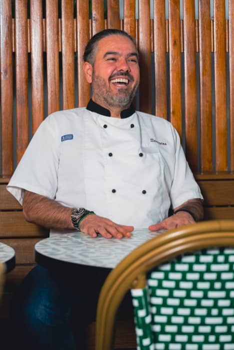 Chef Stergios Zdralis Brings A Taste of the Aegean to Sydney Sir Joseph Banks Hotel