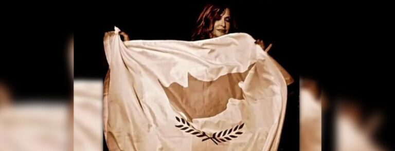 Anna vissi Cyprus Flag