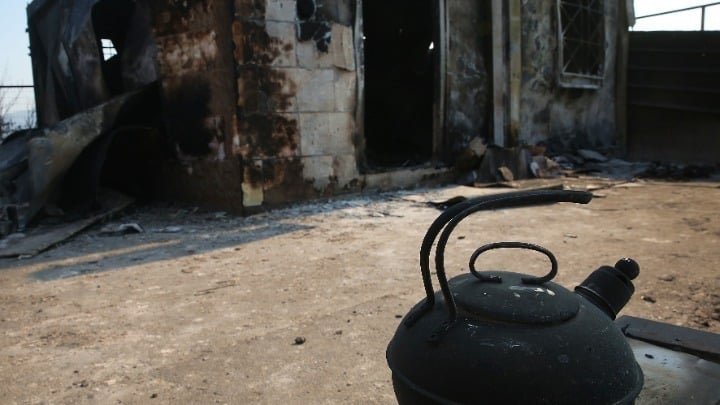 More than 40 houses burnt in Loutraki